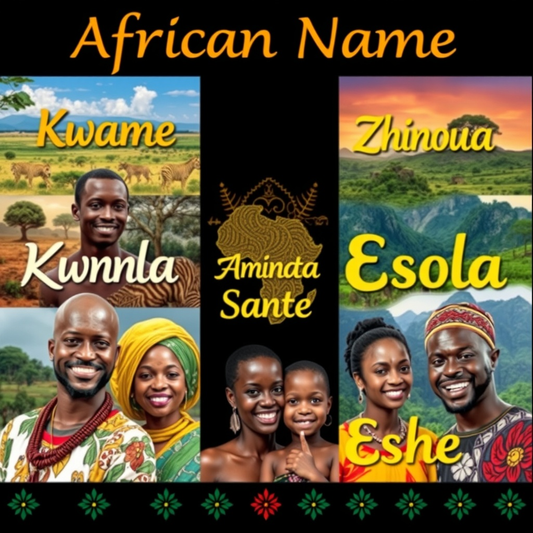 Afrikanischer Namen