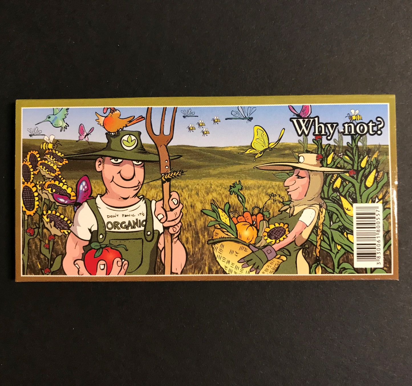 Papiirli „Why Chemical Pesticides / Why Not Organic Farming“ – Rolling Papers mit Filter