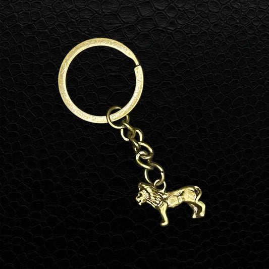 Majestätischer Löwen-Schlüsselanhänger – Tragen Sie die Kraft Afrikas bei sich