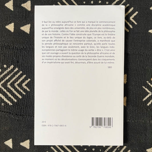 La philosophie bantoue