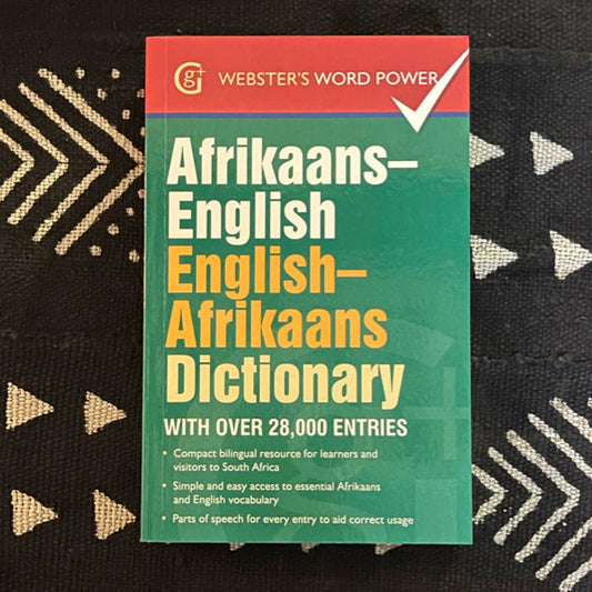 Afrikaans-English, English-Afrikaans Dictionary