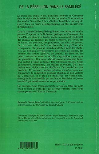 De la rébellion dans le Bamiléké (Cameroun)