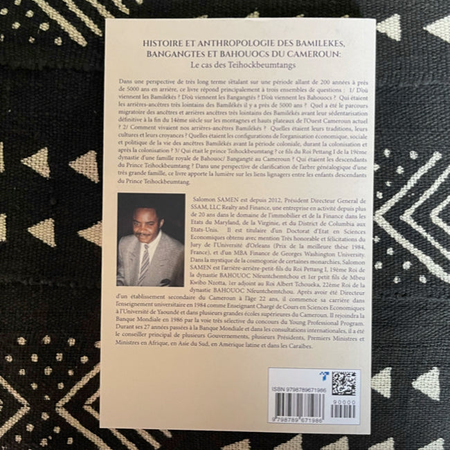 Histoire et Anthropologie des Bamilékés , Bangangtés, Bahouocs du Cameroun
