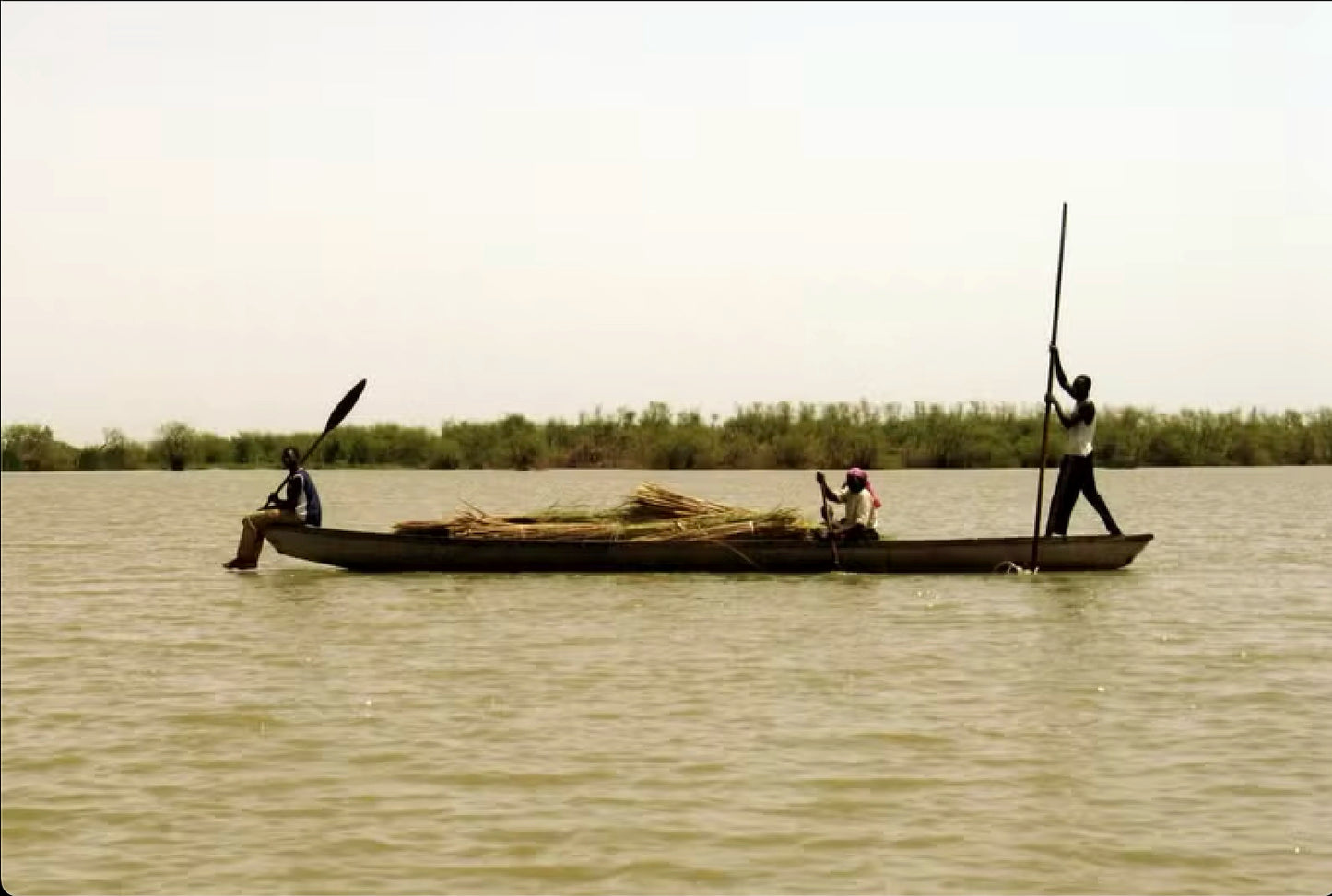 Sur le lac Tchad, en 2008. SHASHANK BENGALI / MCT / TRIBUNE NEWS SERVICE VIA GETTY