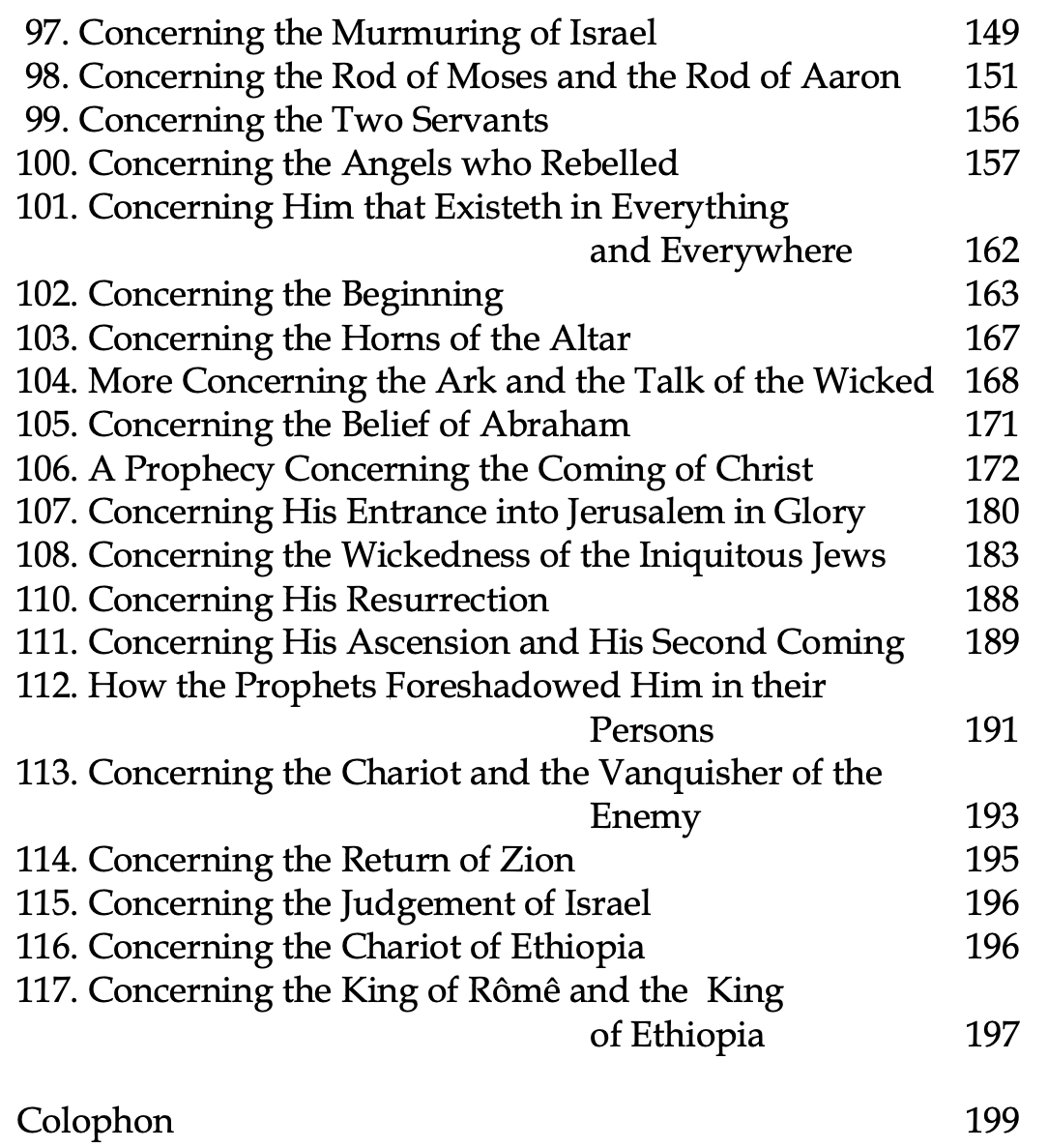 Kebra Nagast: The Queen of Sheba and her only son Menyelek Inhaltsverzeichnis