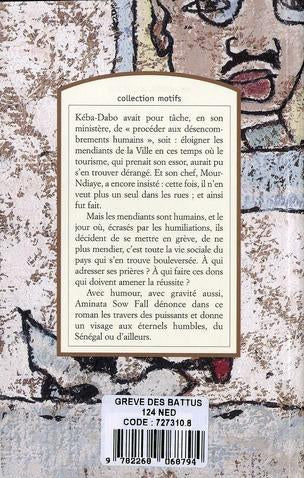 Buchcover Rückseite La Grève des bàttu de Aminata Sow Fall