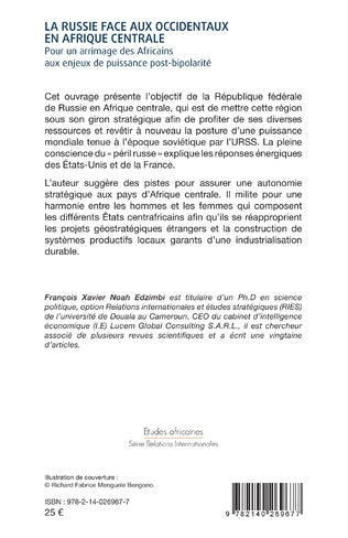 La Russie face aux occidentaux en Afrique centrale