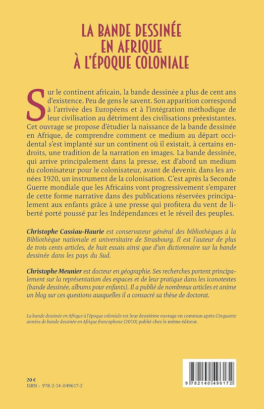 La bande dessinée en Afrique à l’époque coloniale - Buch