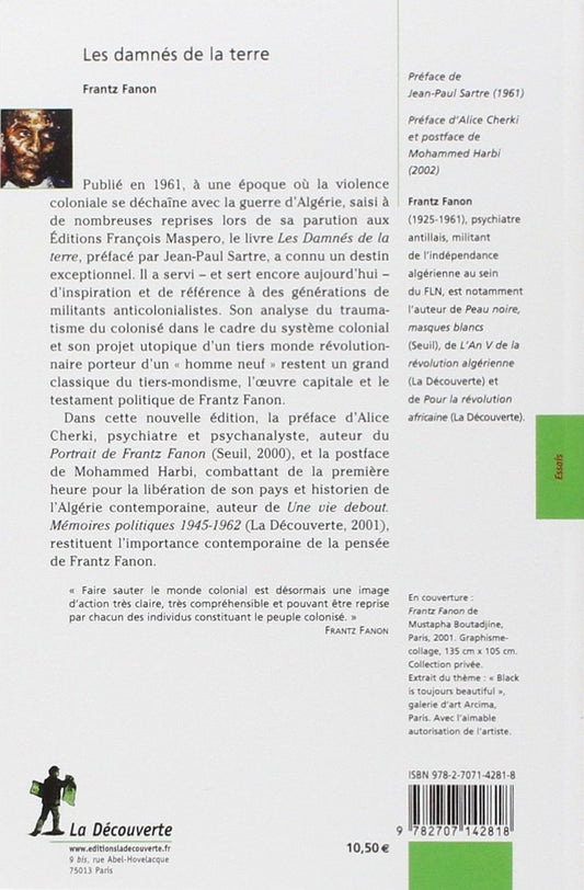 Les damnés de la terre de Frantz Fanon