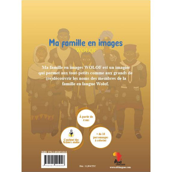 Ma famille en images - Wolof