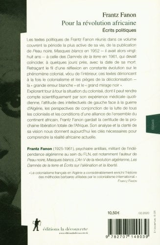 Pour la révolution africaine de Frantz Fanon