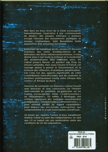 Pour un panafricanisme révolutionnaire. Pistes pour une espérance politique continentale