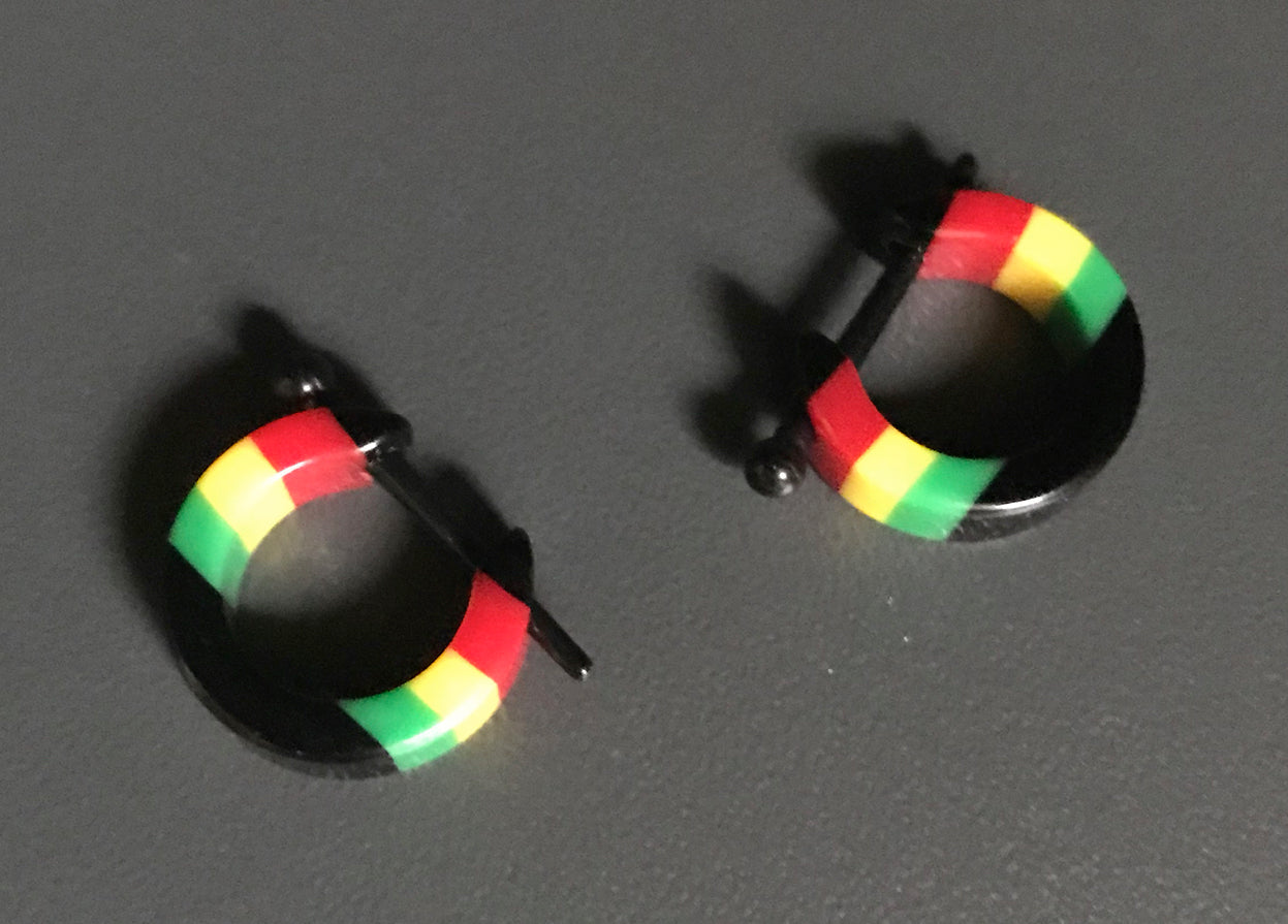 Rasta Ohrpiercing