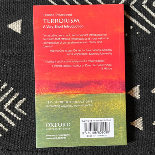 Terrorism - A very short introduction