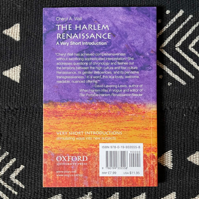 The Harlem Renaissance - A very short introduction