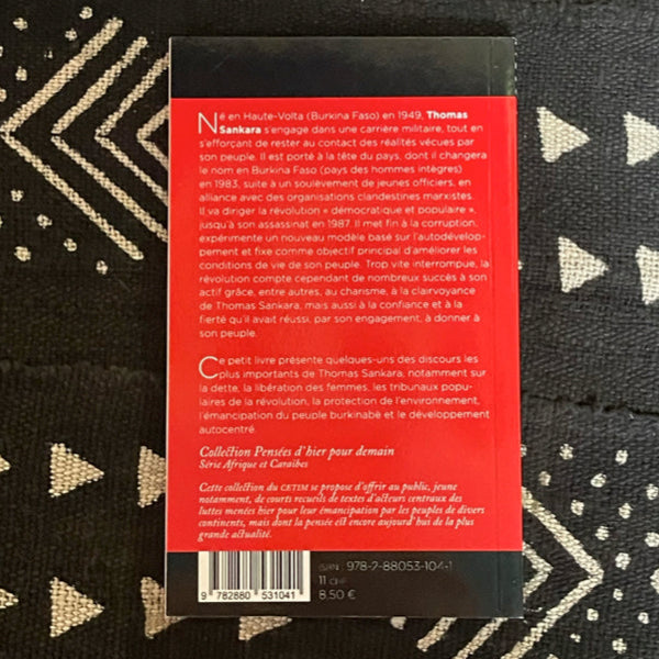 Thomas Sankara, recueil de textes
