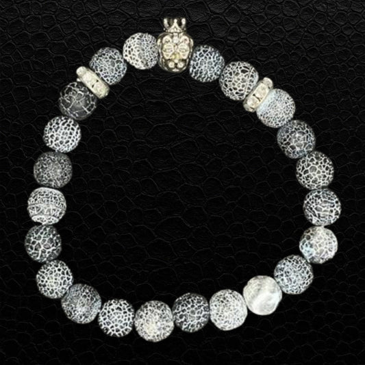 Lava Armband Löwe Grau