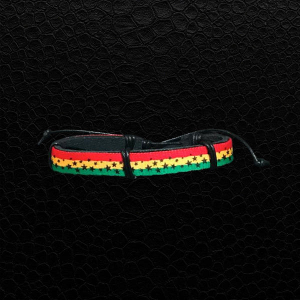 Armband Rasta Sterne