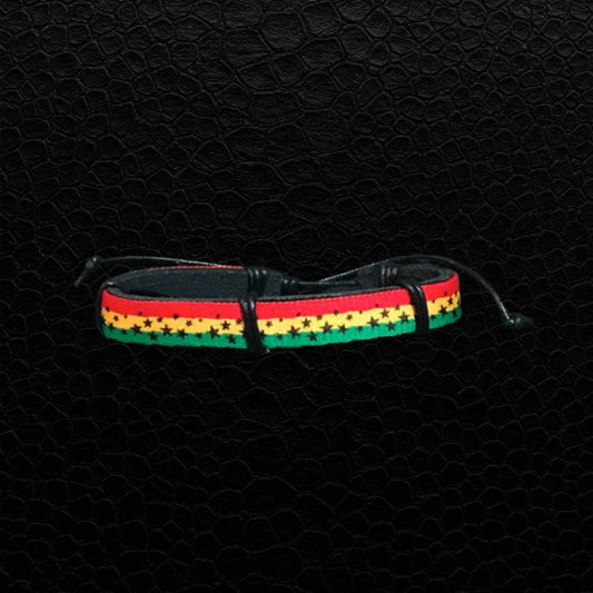 Armband Rasta Sterne