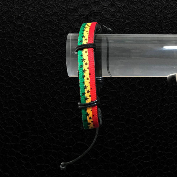 Armband Rasta Sterne