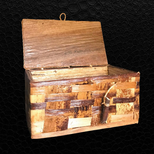 Aufbewahrungsbox Bananenblatt Kenia