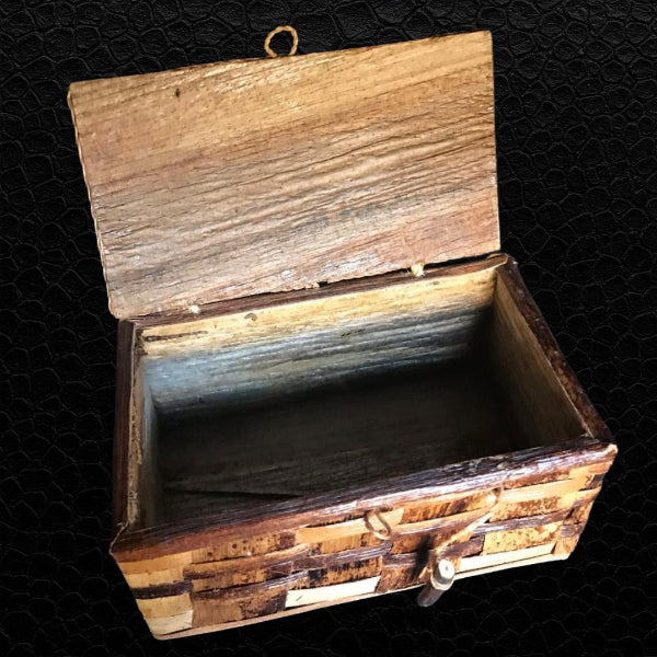 Aufbewahrungsbox Bananenblatt Kenia