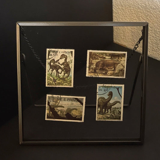 Briefmarke São Tomé und Príncipe "Dinos"