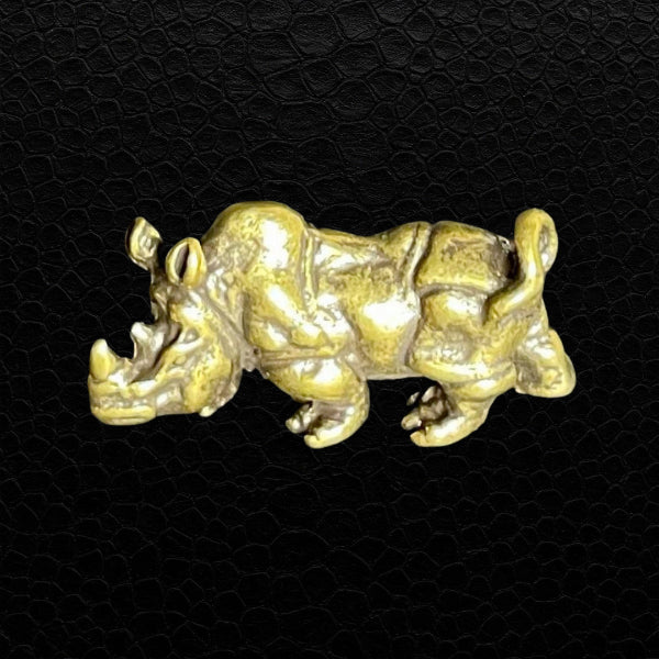 Vintage Nashorn Figur