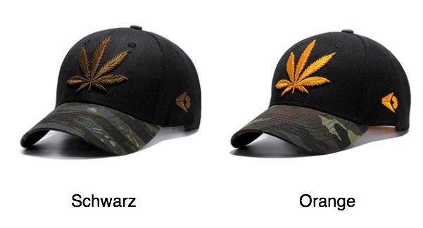 Ganja Baseball Käppi Military