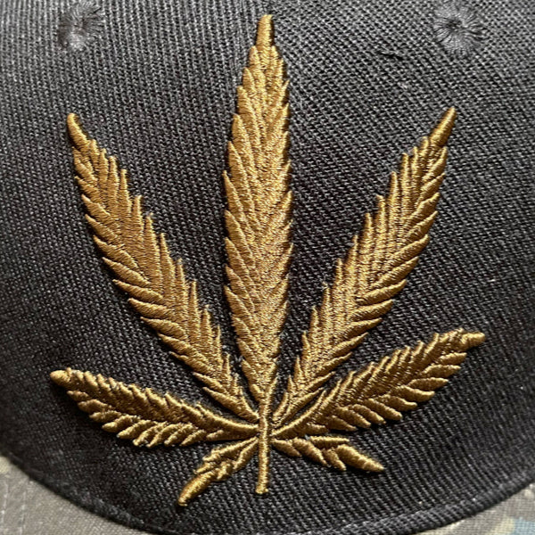 Ganja Baseball Käppi Military