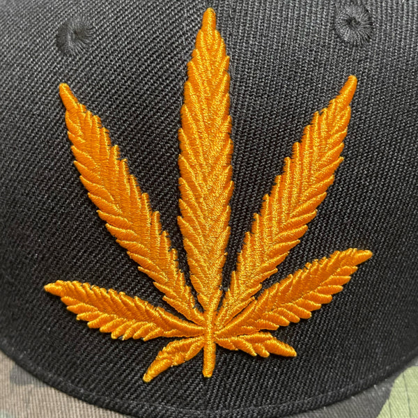 Ganja Baseball Käppi Military