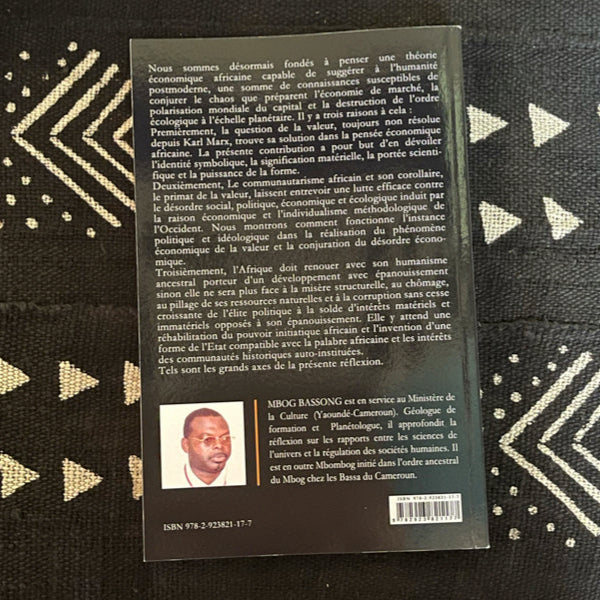 La Théorie économique Africaine