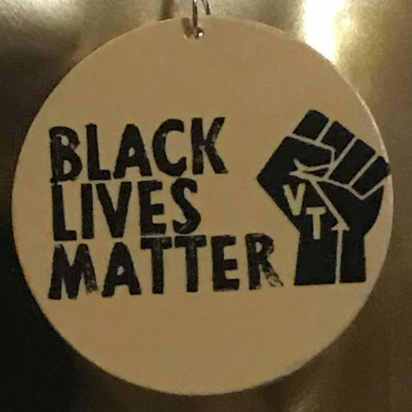 ohrring black lives matter