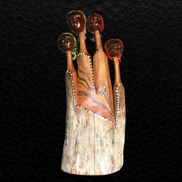 Sandelholzfiguren Mosambik Afrika