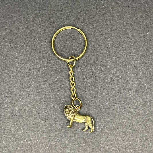 Vintage Löwen Schlüsselanhänger – Stil, Symbolkraft und afrische Eleganz
