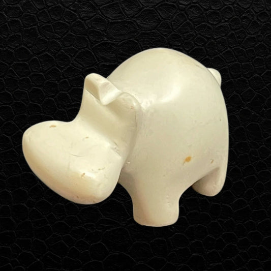 Stein Nilpferd „Hippo“ – Handgeschnitzte Tierfigur aus Kenia