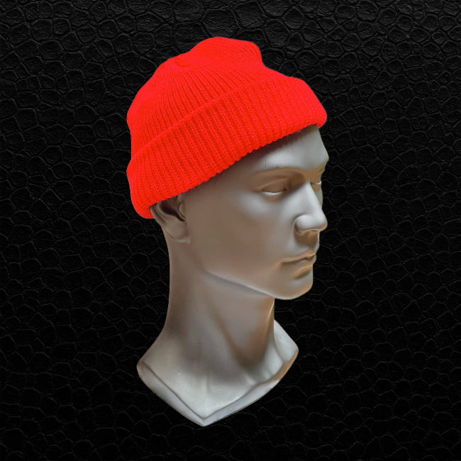 Strickmütze Rot