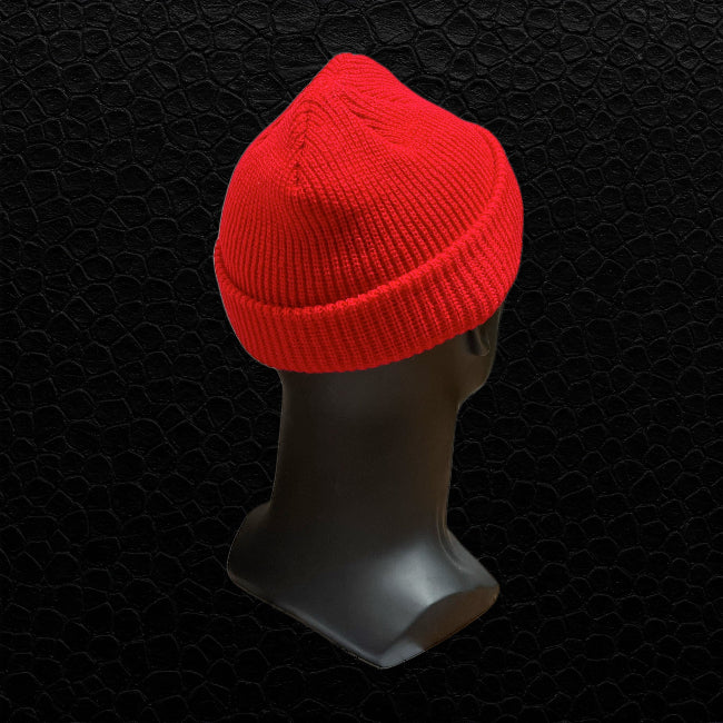 Strickmütze Rot