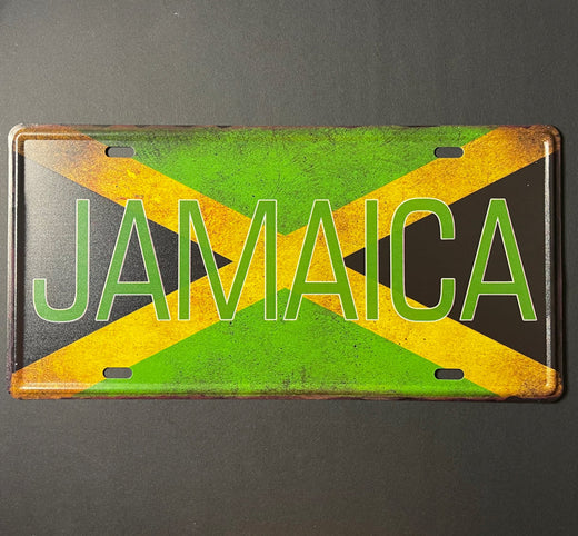 Jamaica Blech Schild