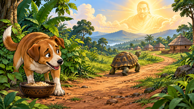 Le chien et la course de la tortue | L’origine de la mort