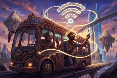 Afrikanisches WLAN | Ein Witz aus Lagos, Nigeria