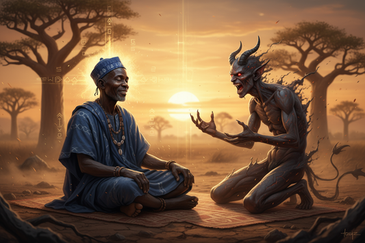 Der Teufel mit den drei Fragen (Bambara)