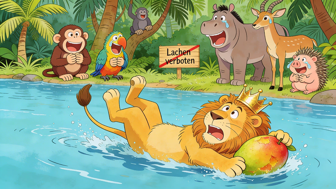 🦁 Der Löwe, der nicht lachen konnte (Kongo)