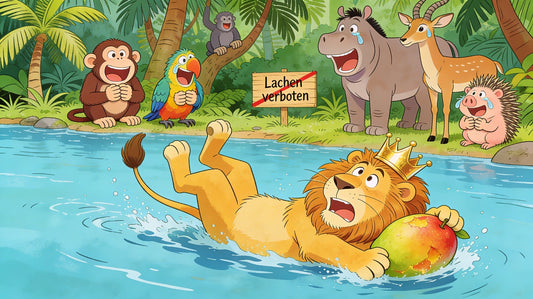🦁 Der Löwe, der nicht lachen konnte (Kongo)