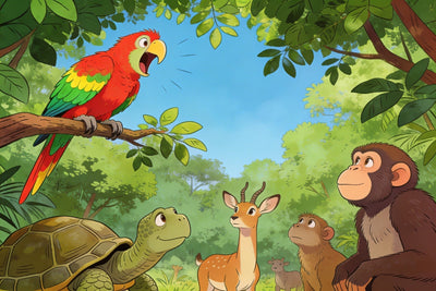 Le perroquet et le secret | Une fable bamileke du Cameroun