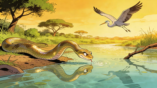 🐍 Die Eitle Schlange (Benin, Fon)