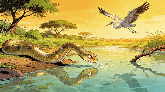 🐍 Die Eitle Schlange (Benin, Fon)