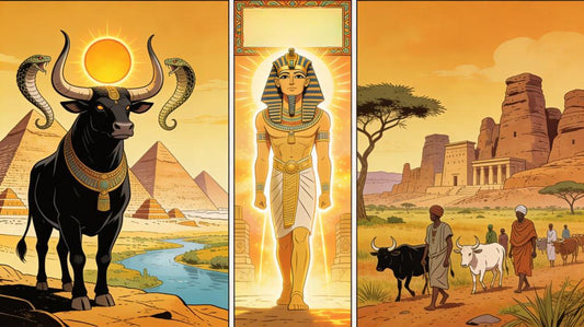 🐂 Der Apis-Stier: Symbol der schöpferischen Macht (altes Ägypten)