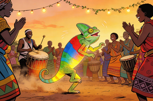 🦎 Der Chamäleon-Tanz (Tansania, Sukuma)