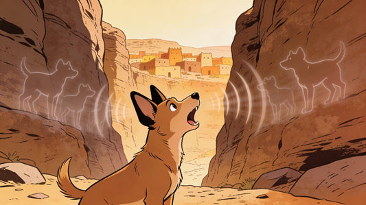 🐕 Der Hund, der das Echo jagte (Mali, Dogon)